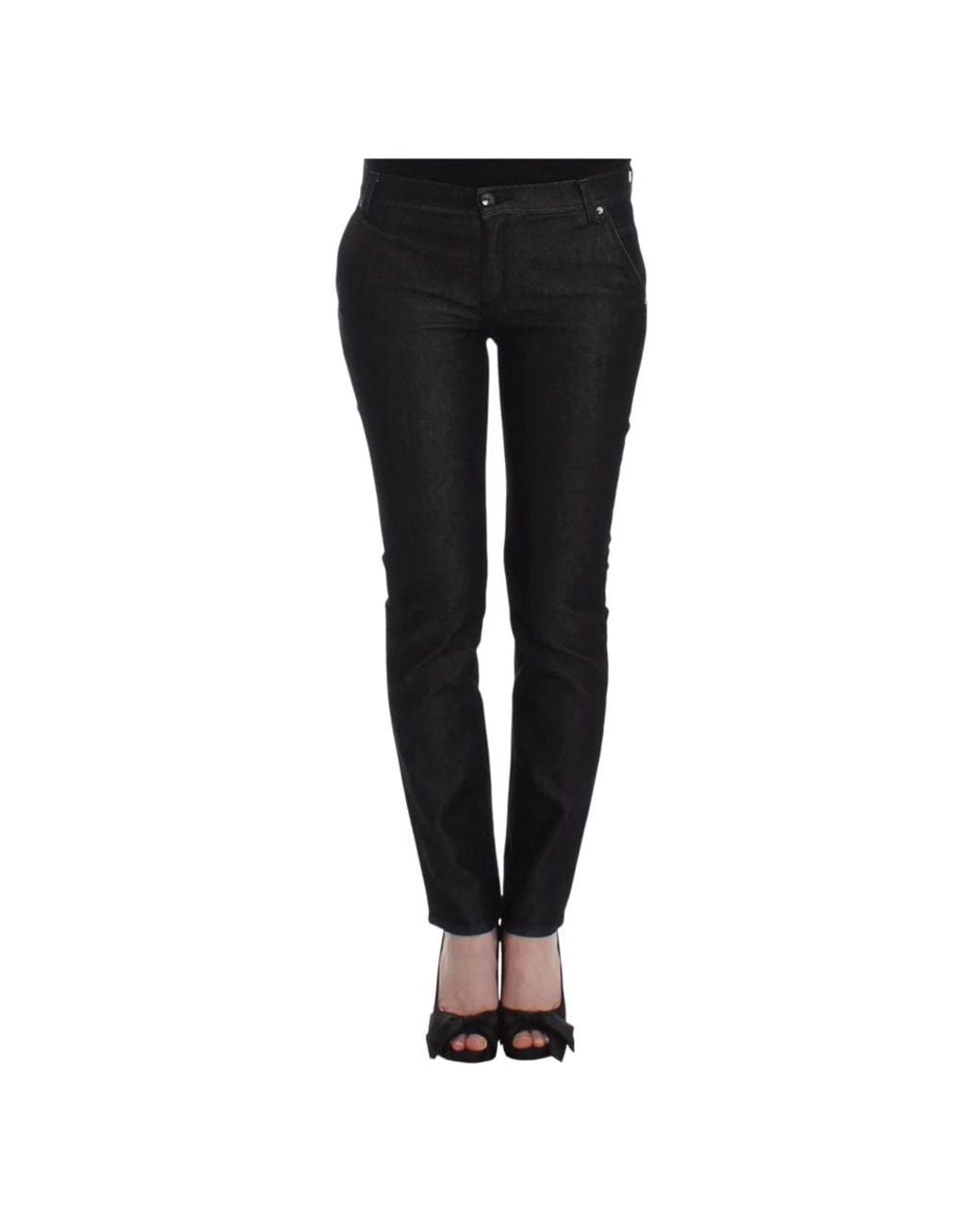 Ermanno Scervino Black Skinny Fit Jeans