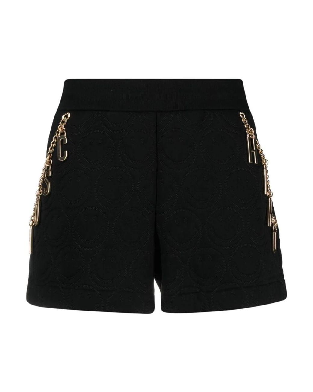 Moschino Black Short Shorts