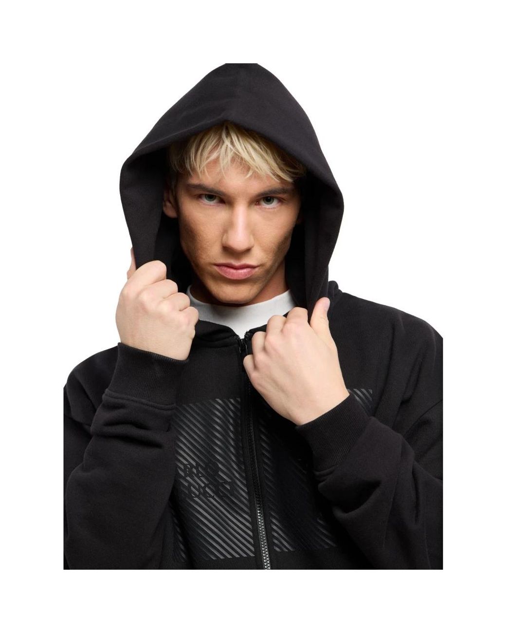 carlo colucci Black Zip-Throughs for men