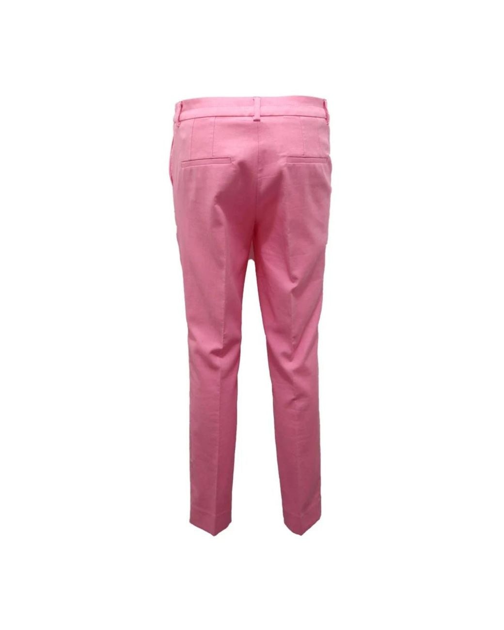 Marella Red Slim-Fit Trousers