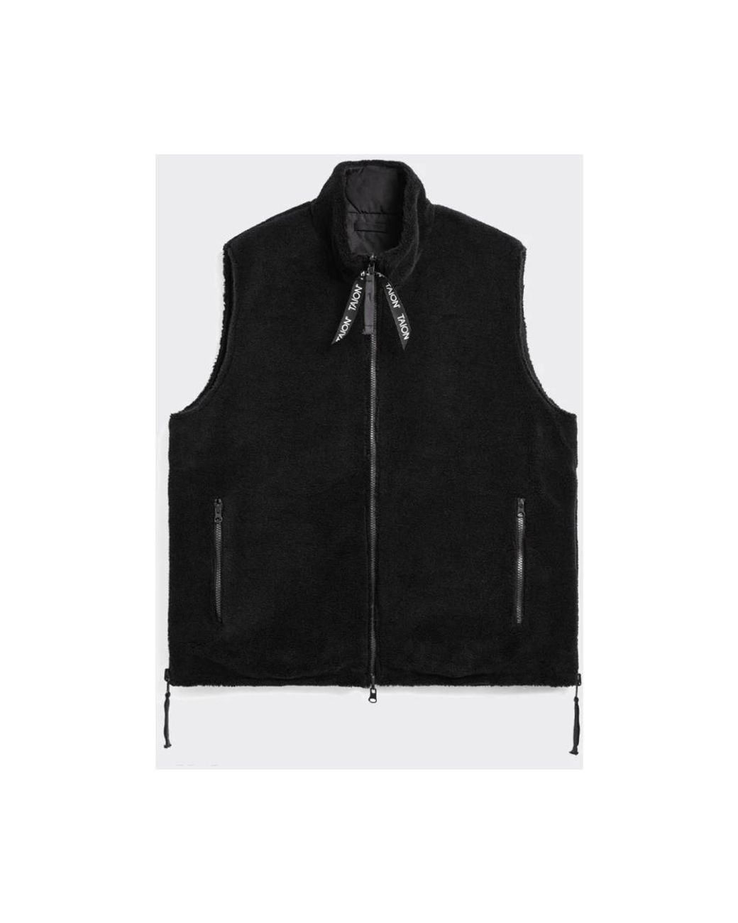 Vests Taion de hombre de color Black