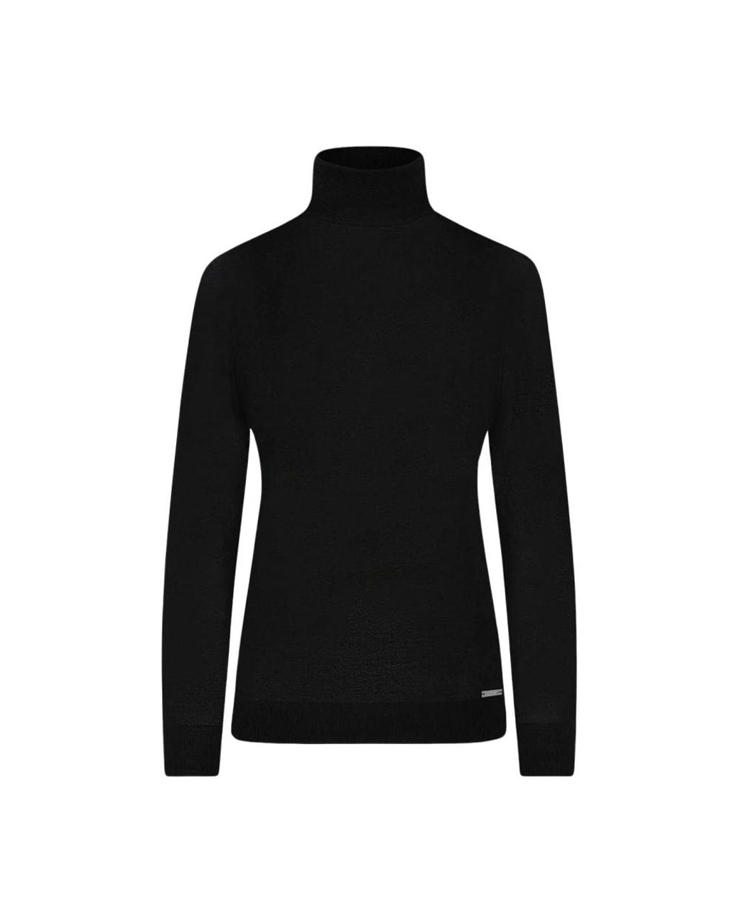 Cols roulés Kiton en coloris Black