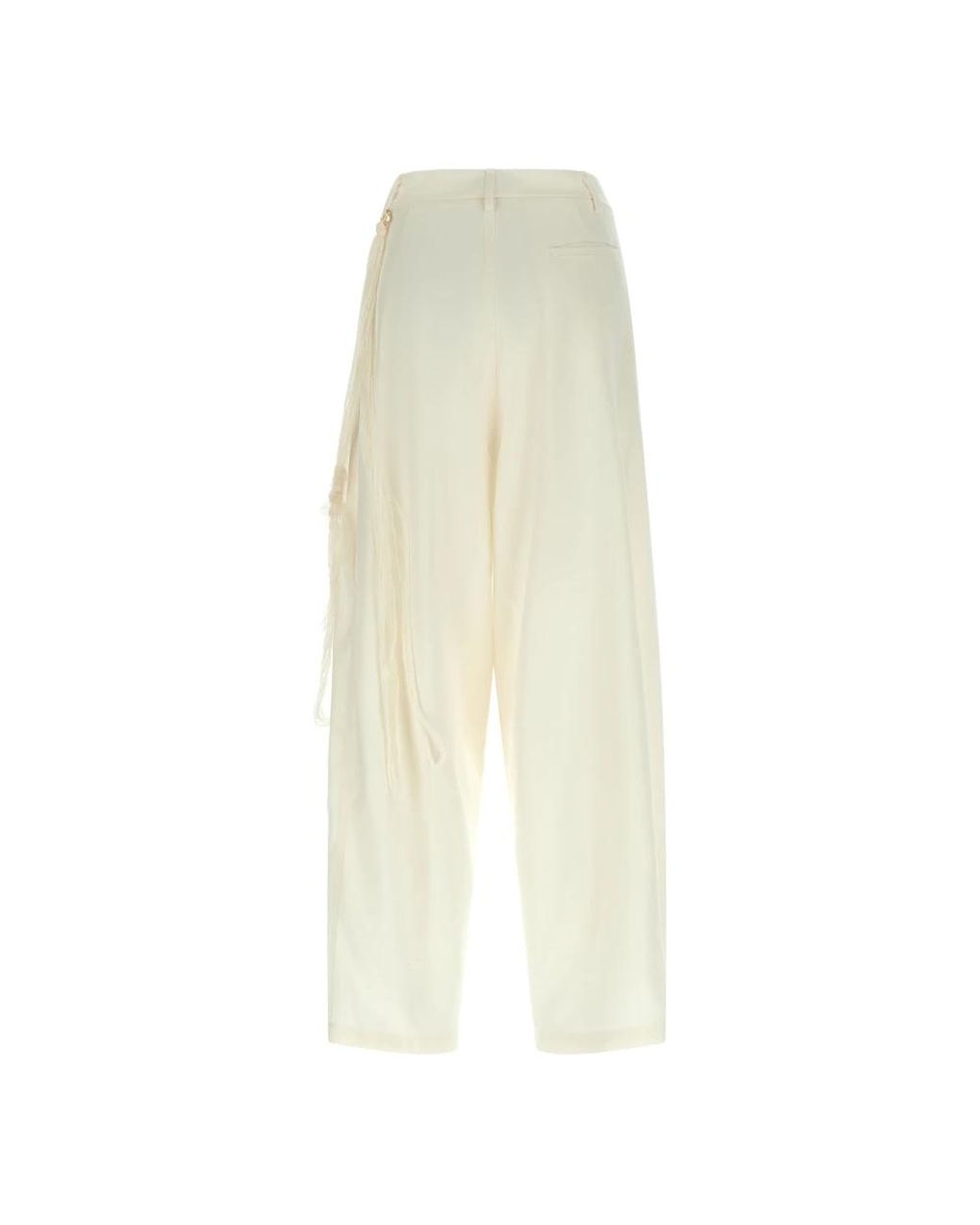 DARKPARK White Wide Trousers
