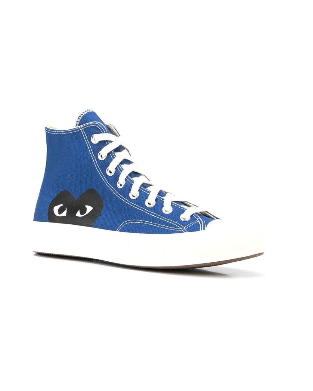 COMME DES GARÇONS PLAY Blue Sneakers for men