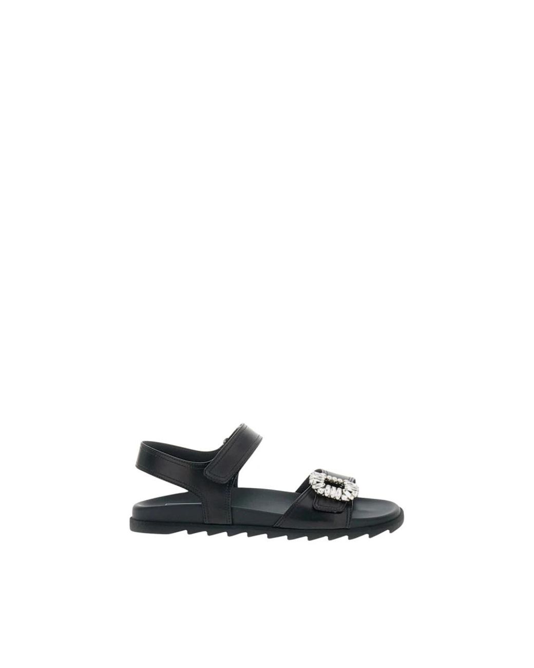 Roger Vivier Blue Flat Sandals