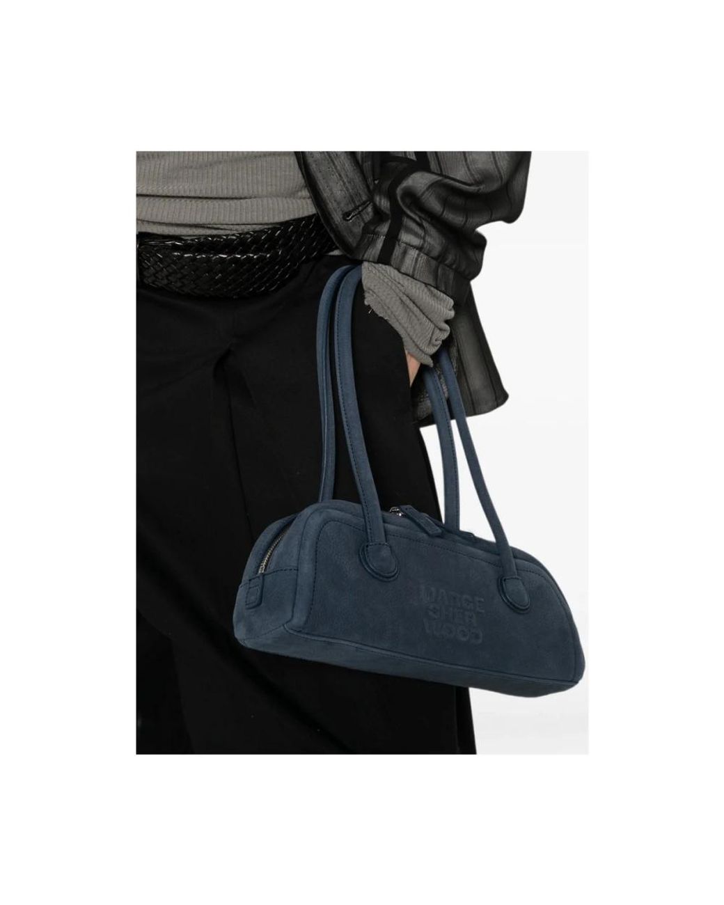 MARGE SHERWOOD Blue Shoulder Bags