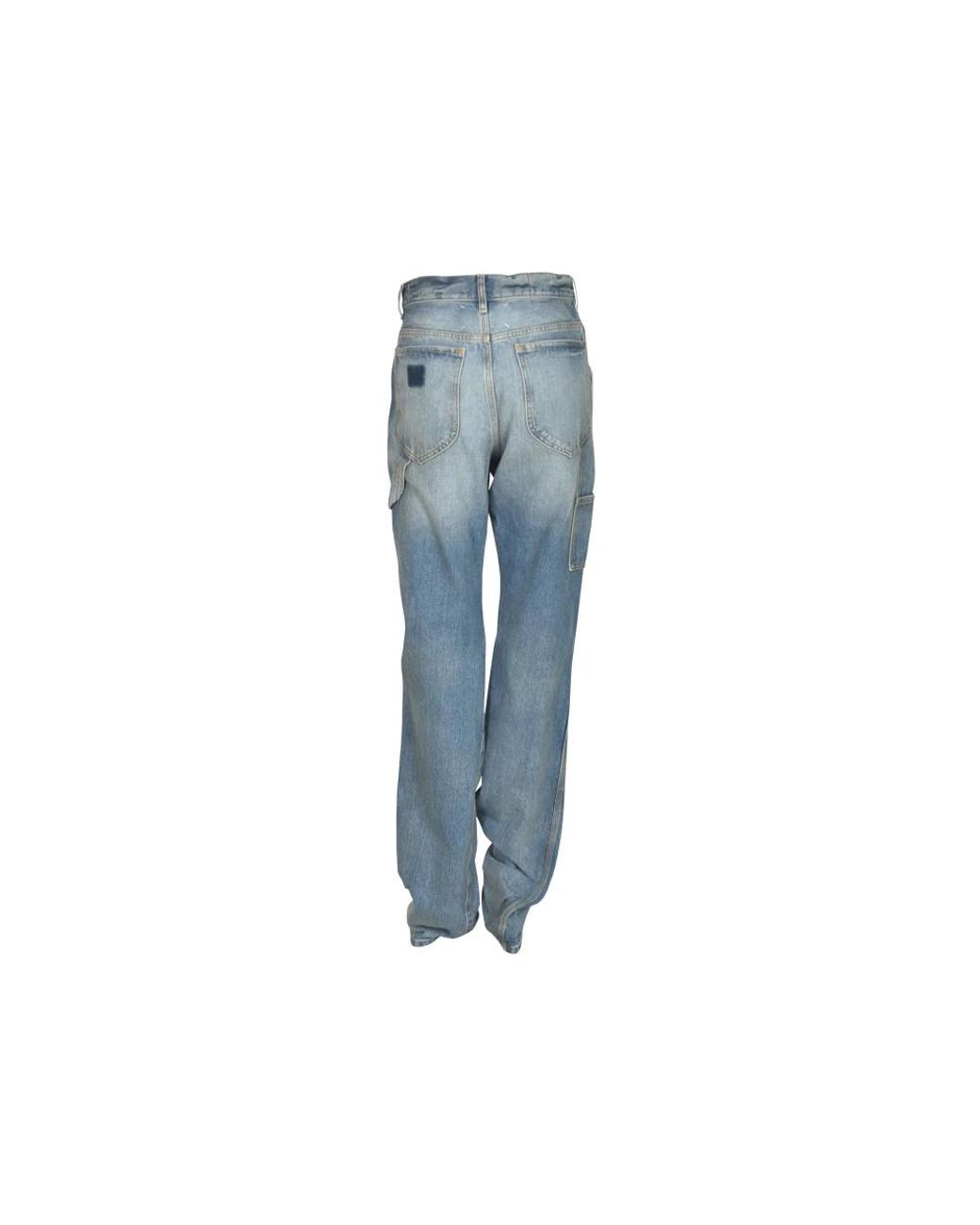 Maison Margiela Blue Straight Jeans