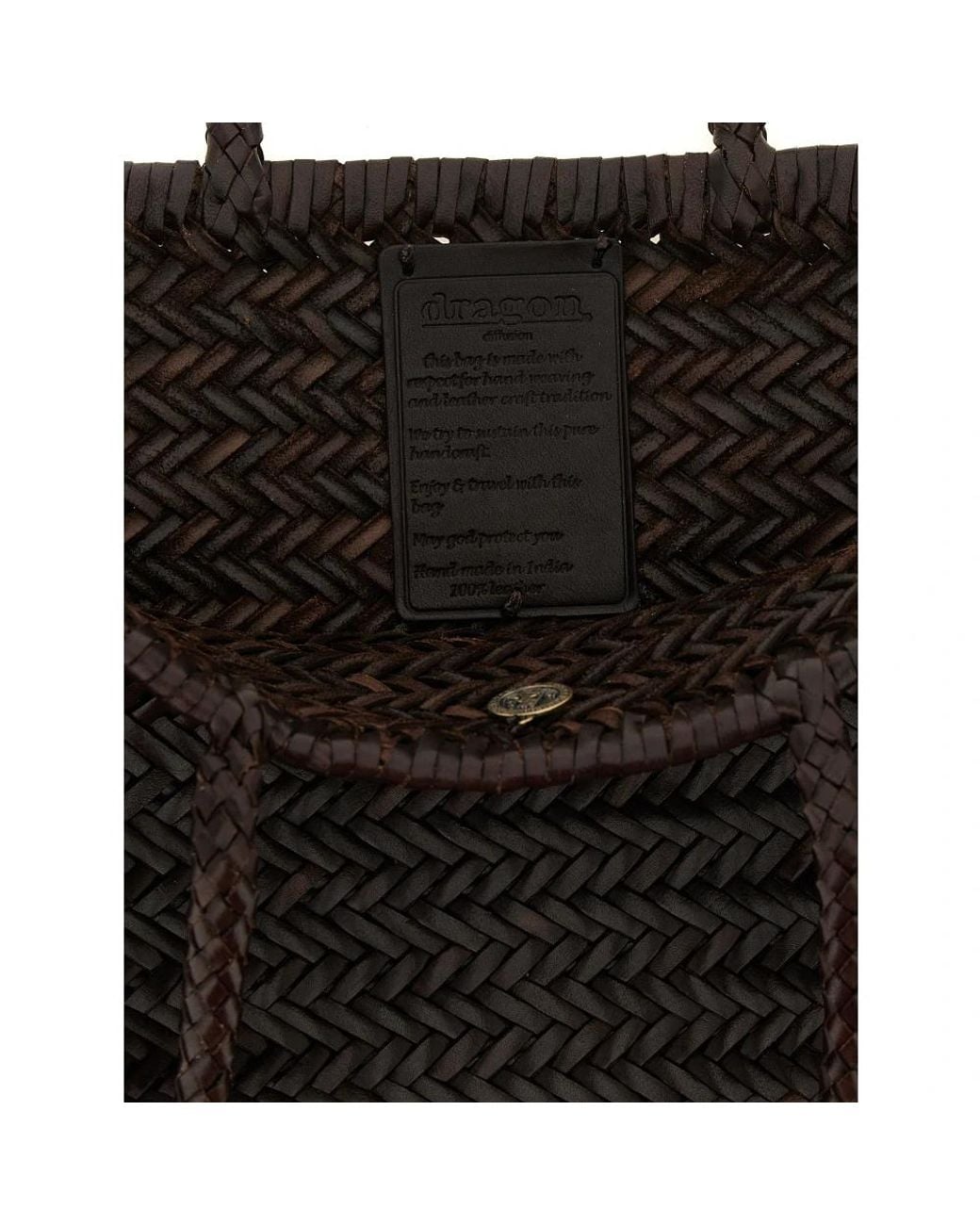 Dragon Diffusion Black Shopping Bags