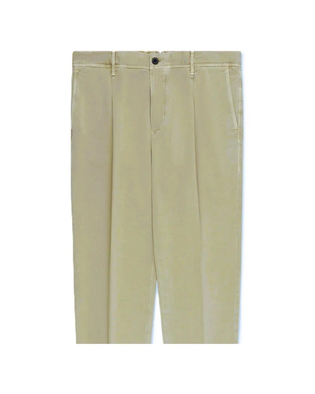 Incotex Green Chinos for men