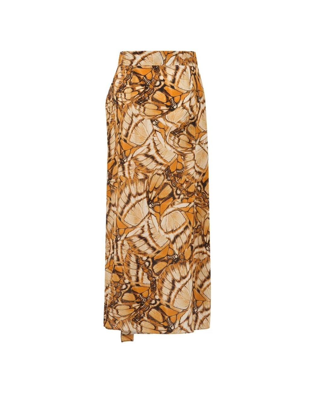 Alberta Ferretti Metallic Maxi Skirts