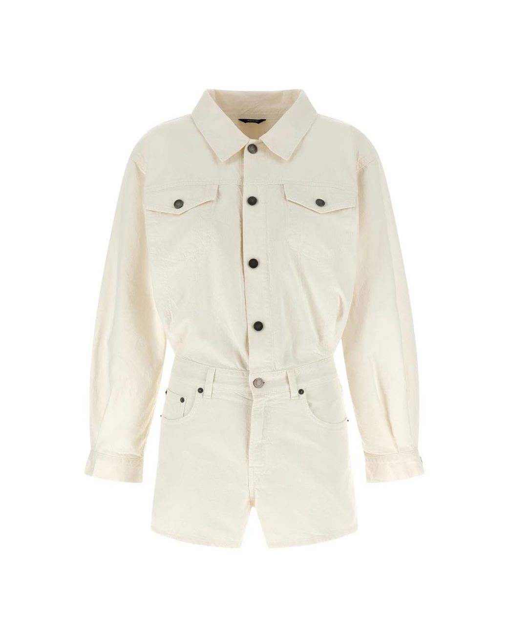 Haikure White Playsuits