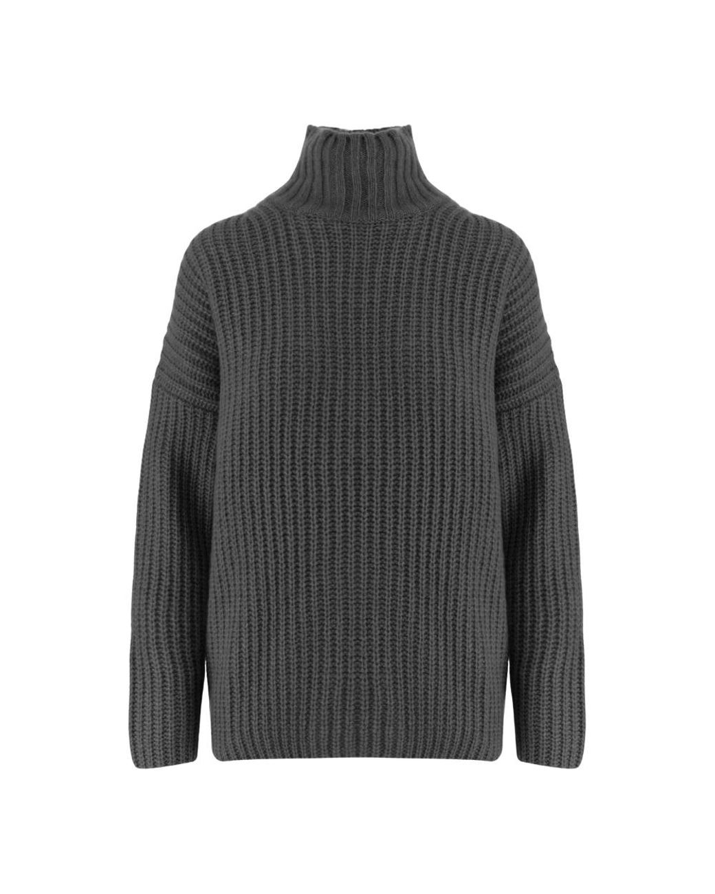 Allude Gray Cashmere Knitwear