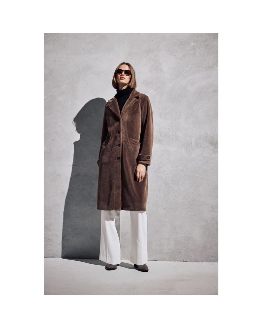Notyz Brown Faux Fur & Shearling Jackets