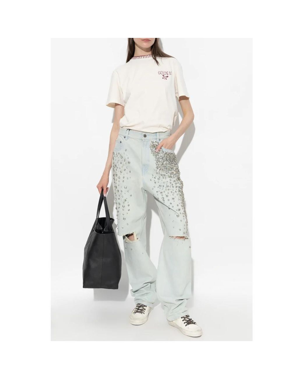 Golden Goose Deluxe Brand Gray Straight Jeans