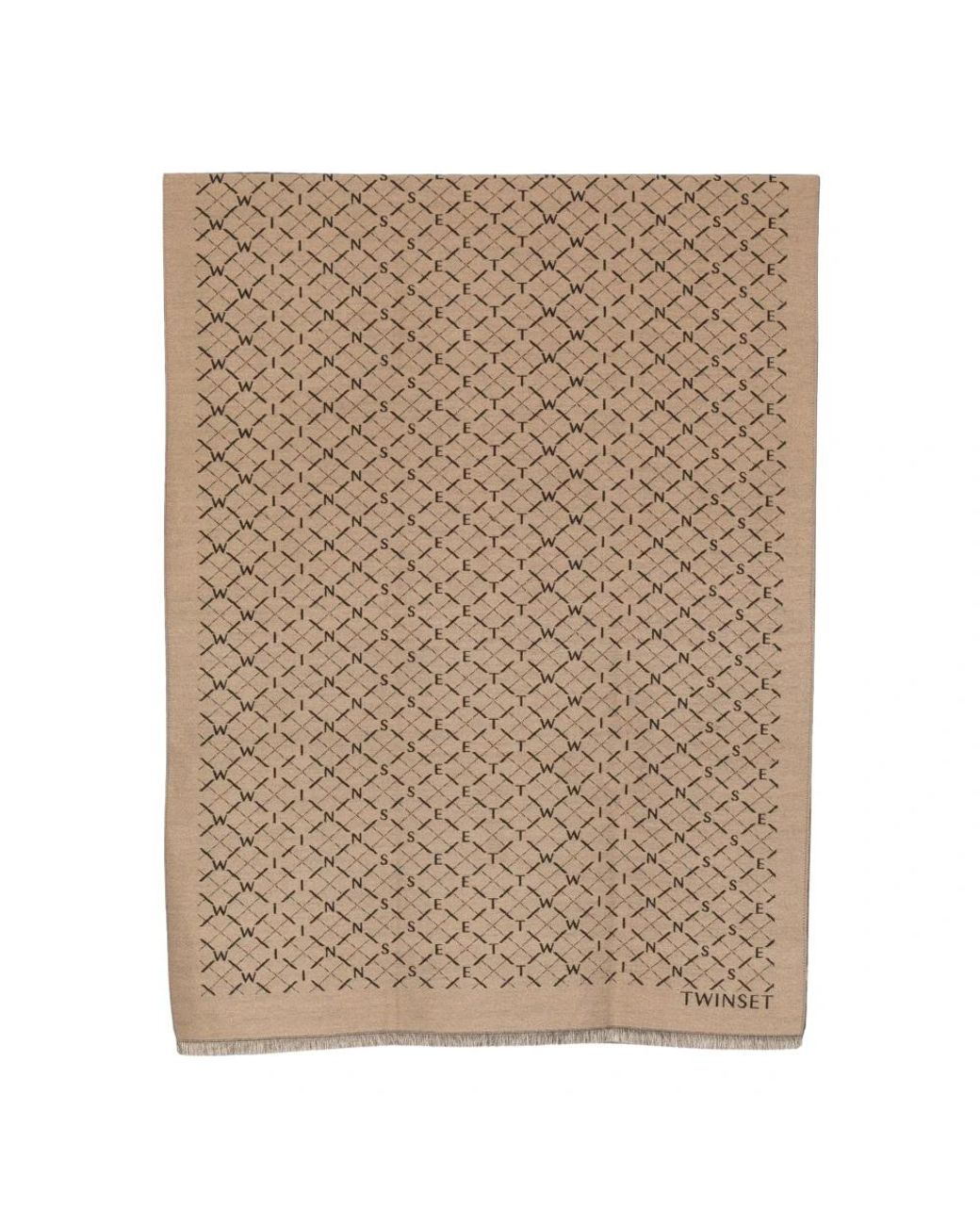 Twinset Natural Winter Scarves