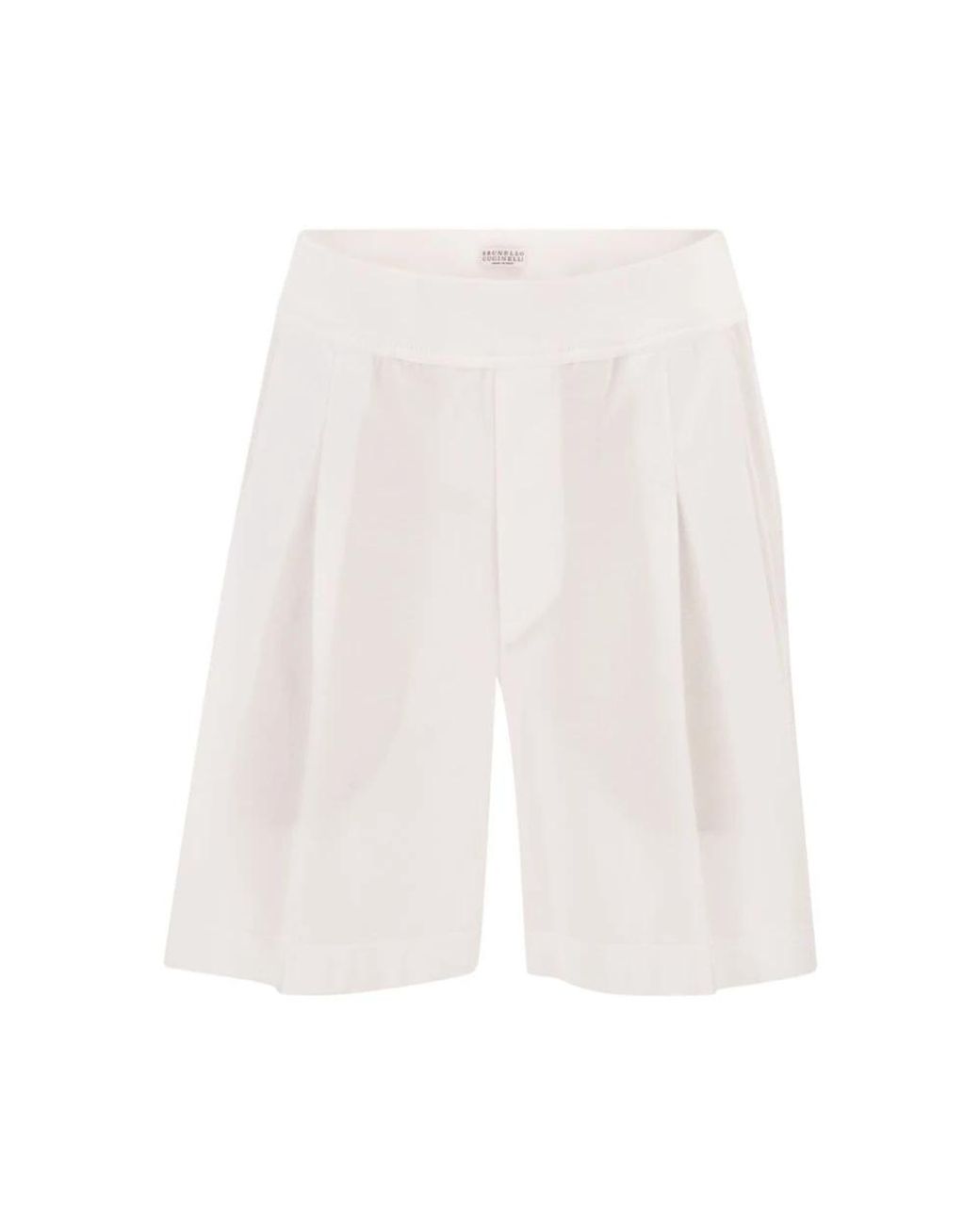 Brunello Cucinelli White Casual Shorts