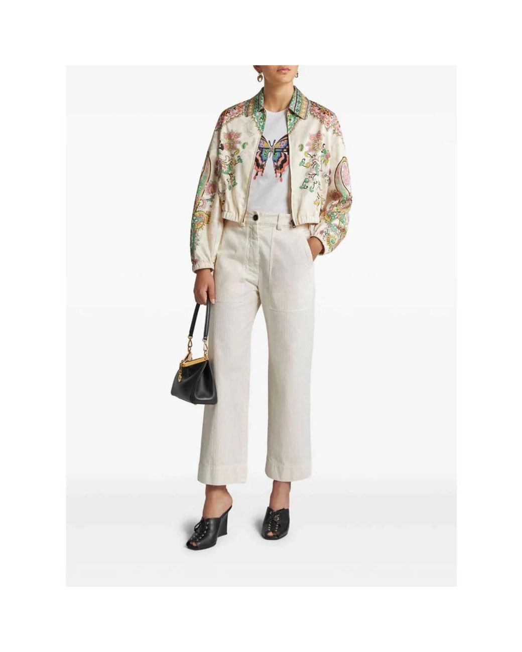T-Shirts Etro de color White