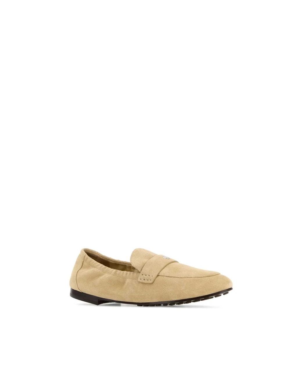 Tory Burch Natural Loafers
