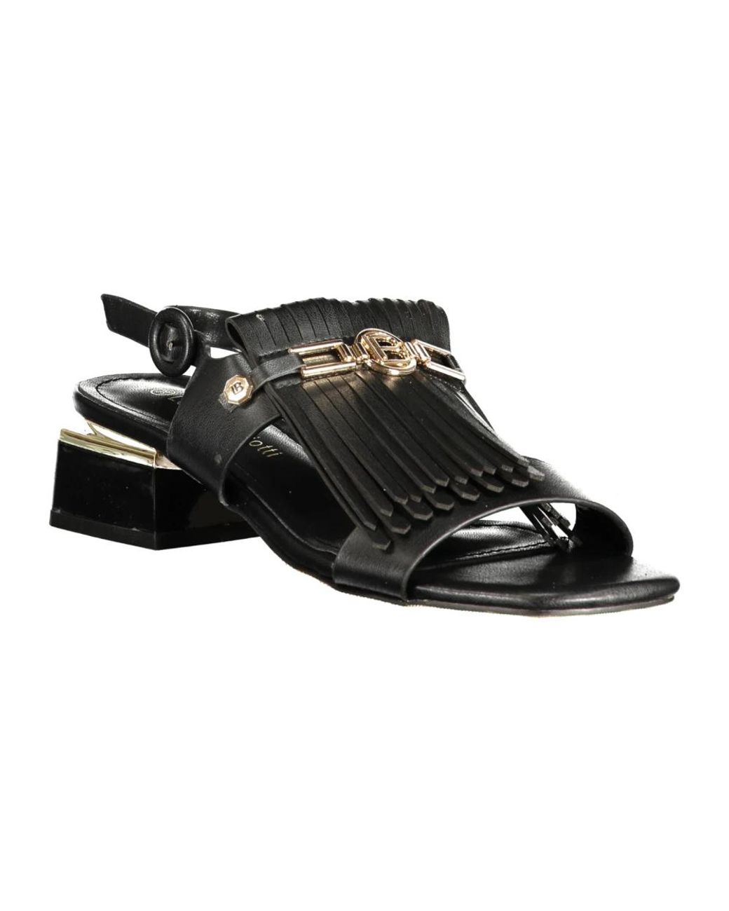 Laura Biagiotti Black High Heel Sandals
