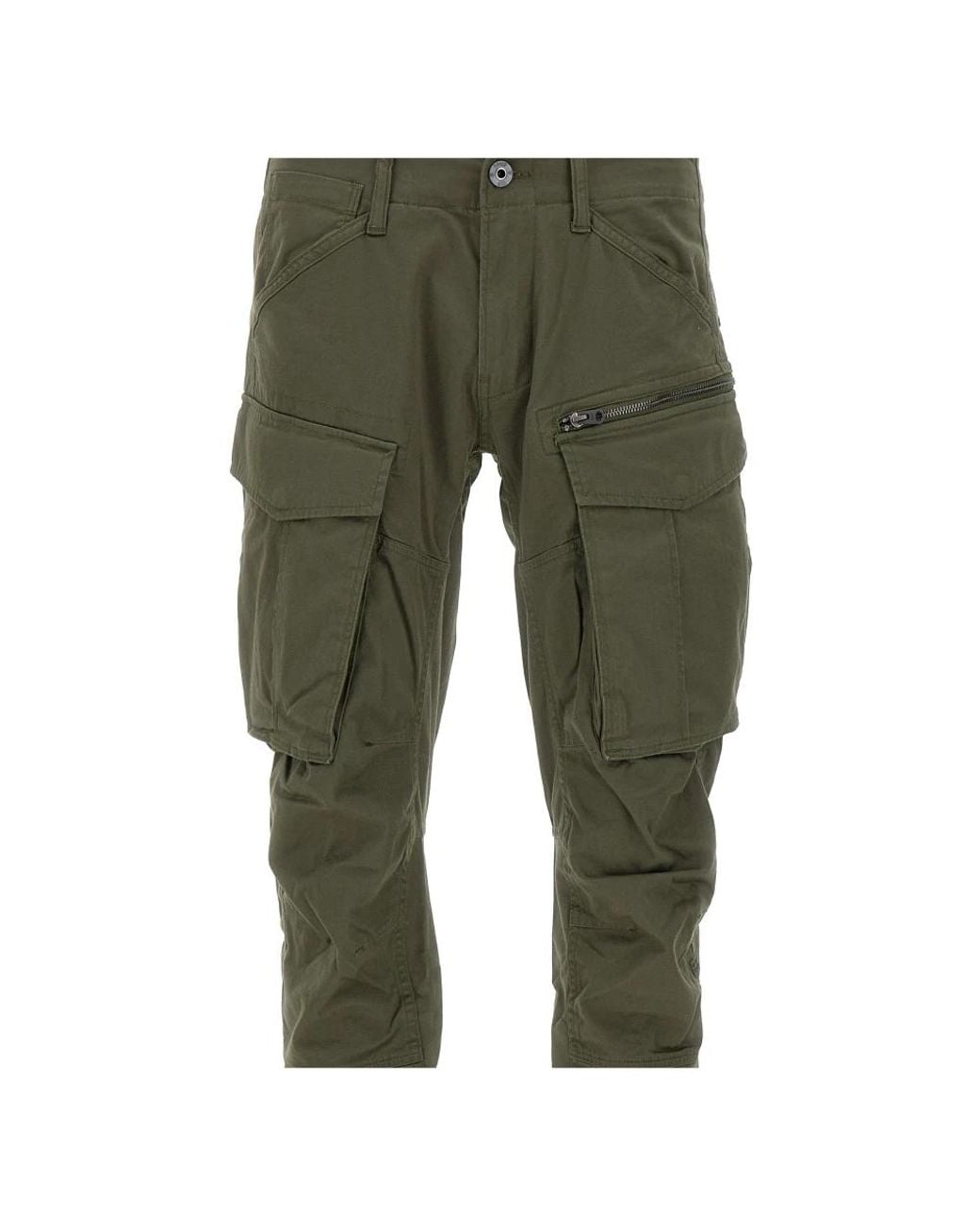 G-Star Green Slim-Fit Trousers for men