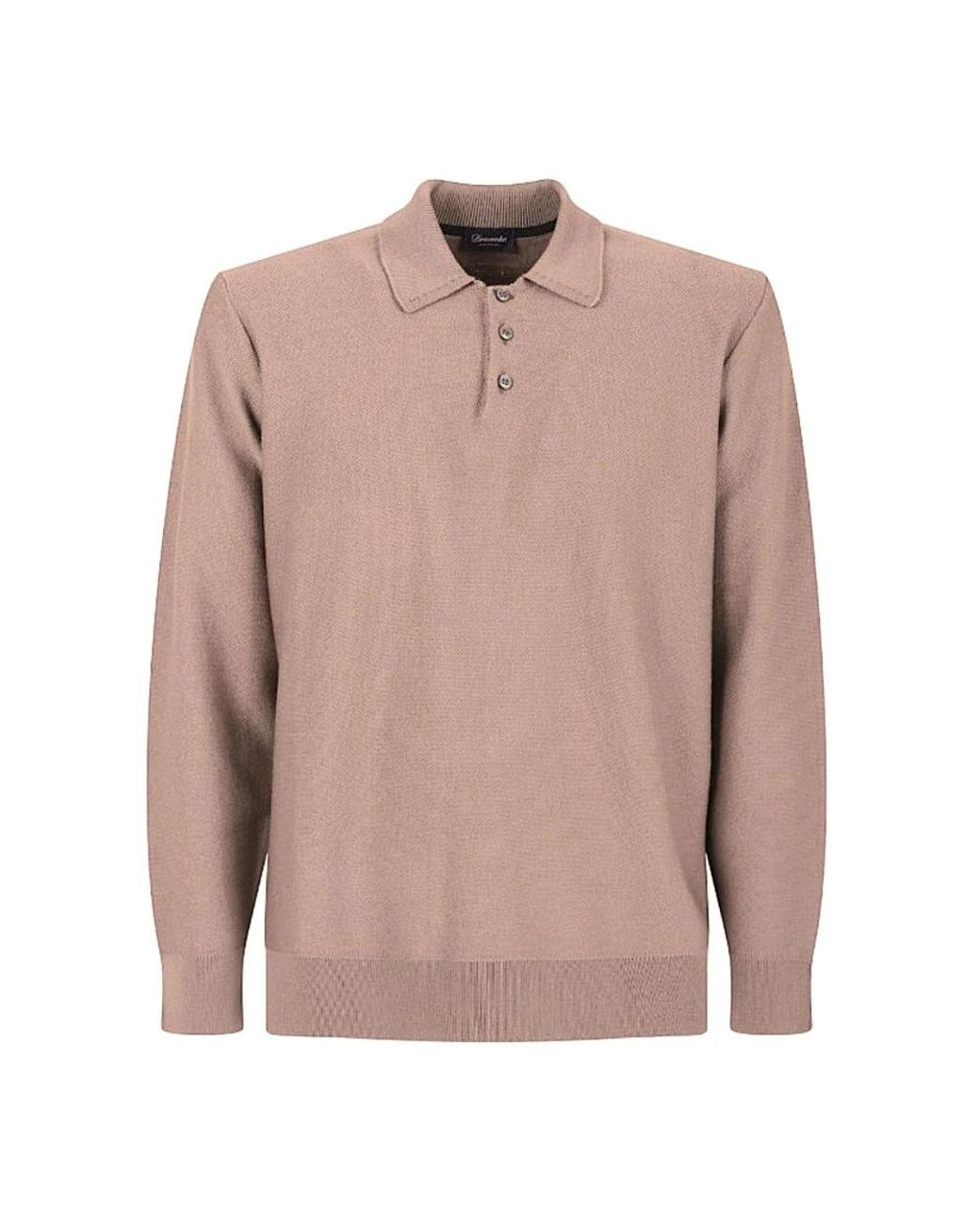 Drumohr Pink Round-Neck Knitwear for men