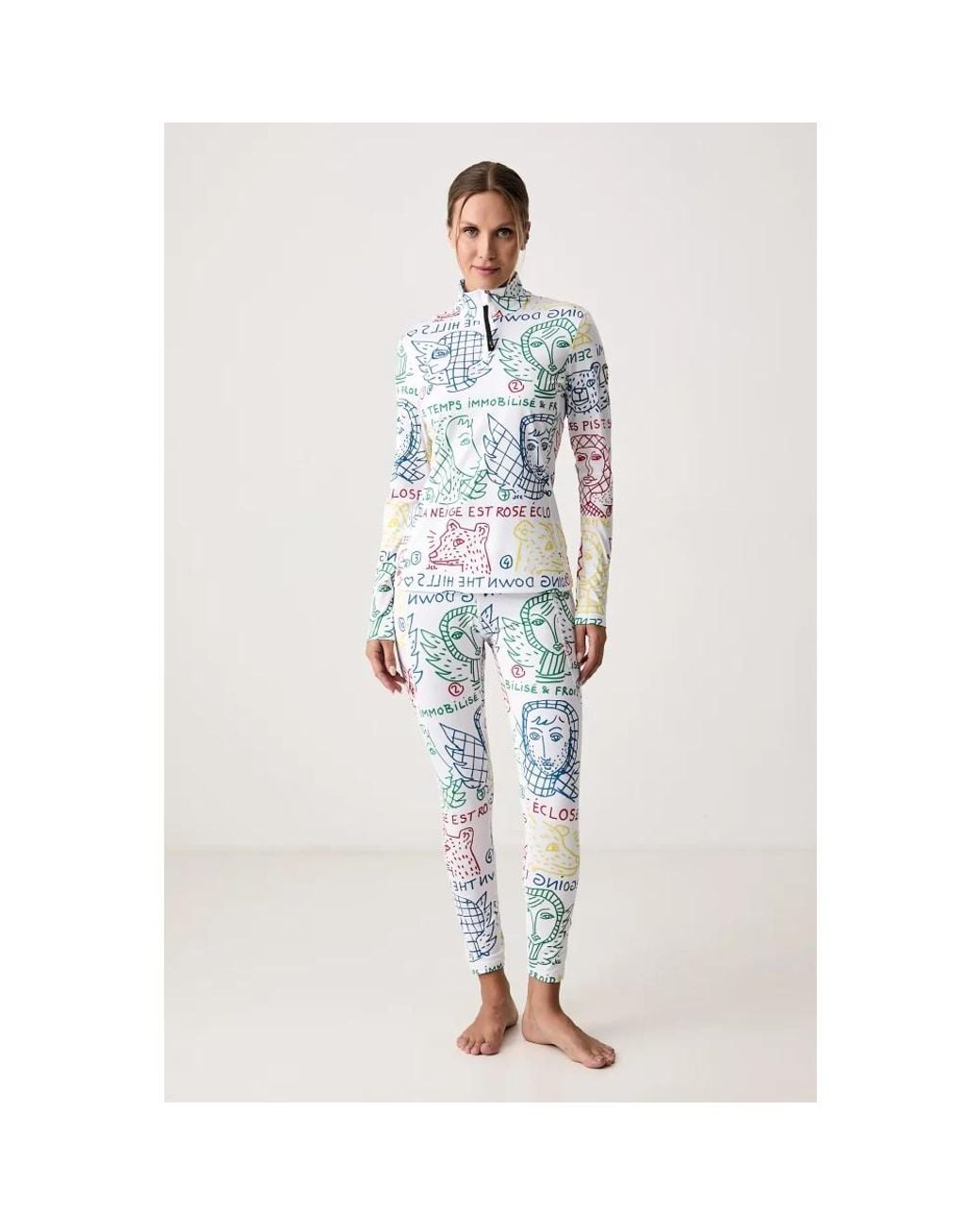 Training Leggings Rossignol de color Blue