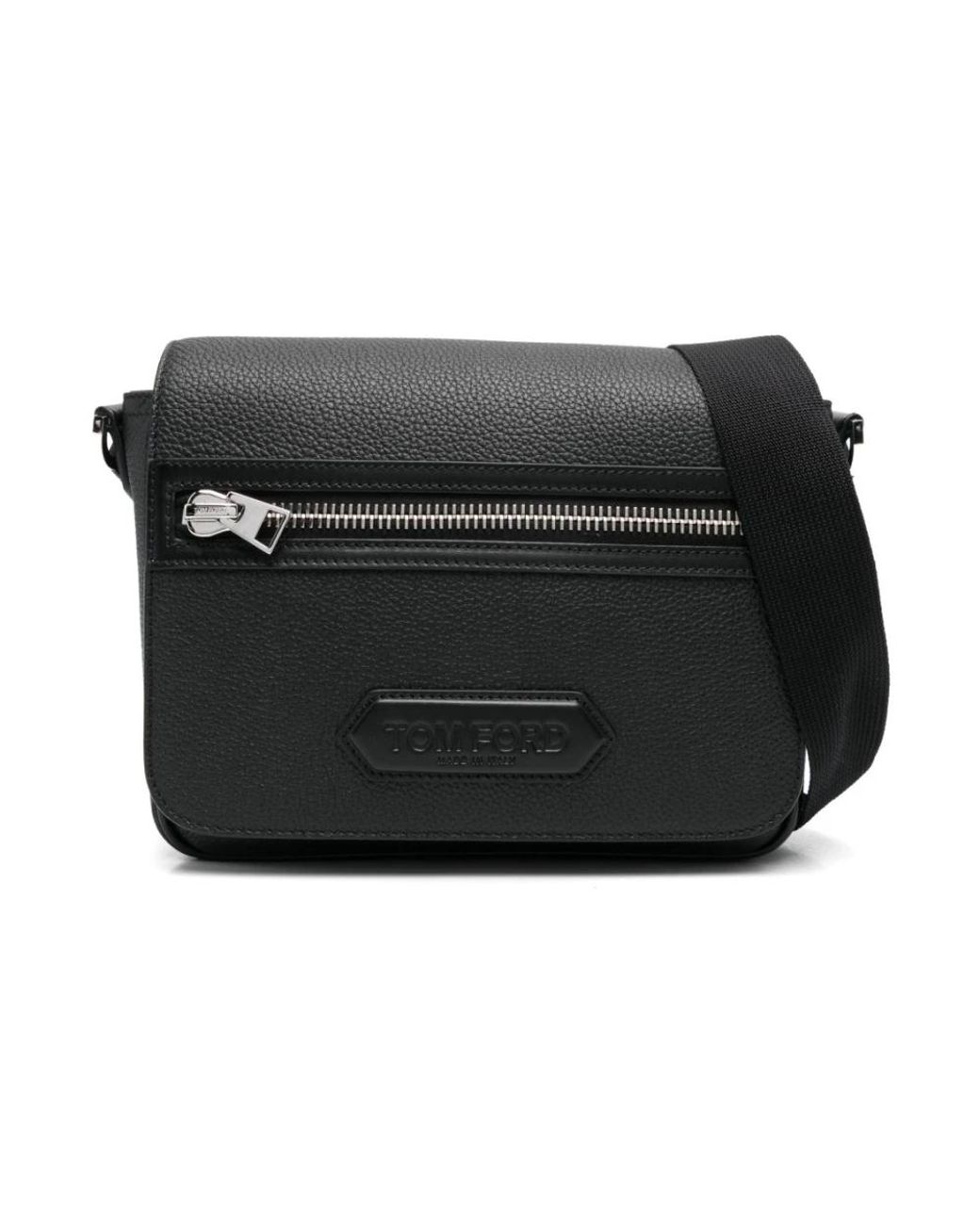 Tom Ford Black Cross Body Bags for men