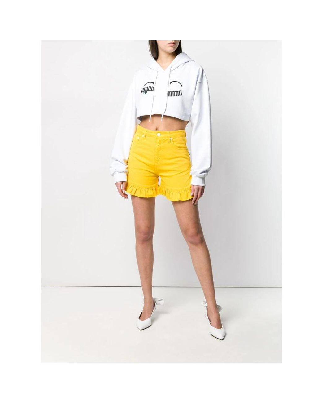 Chiara Ferragni White Hoodies