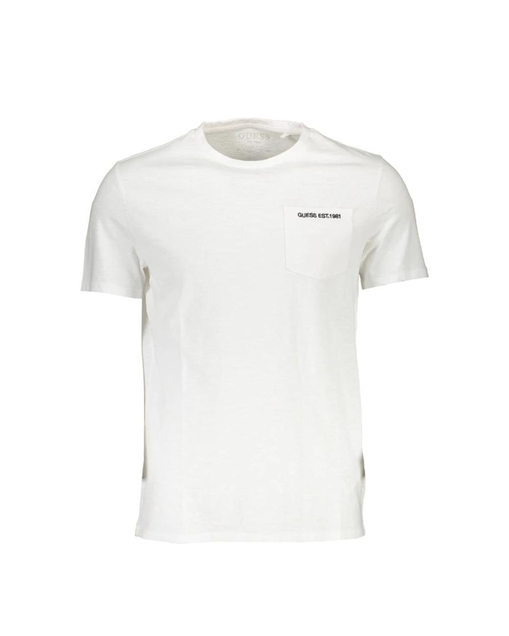 Guess White T-Shirts for men