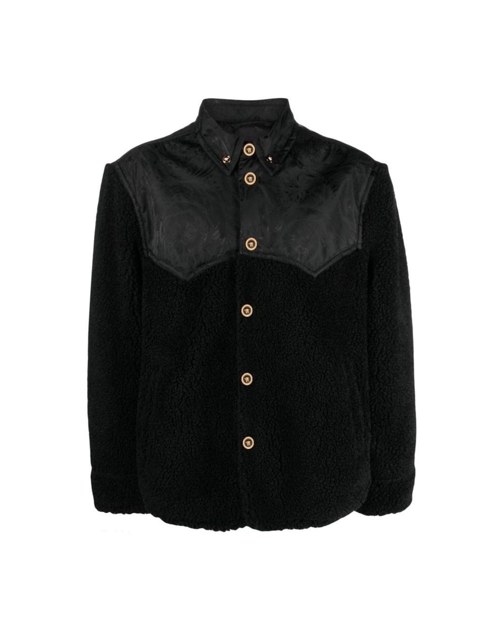 Versace Black Light Jackets for men