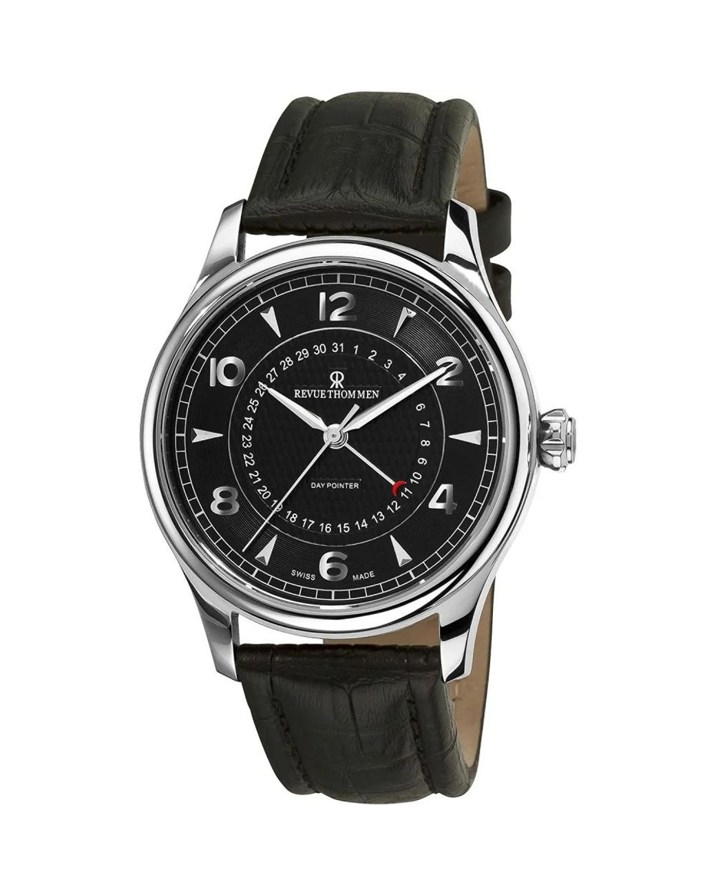 Revue Thommen Date Pointer in het Black