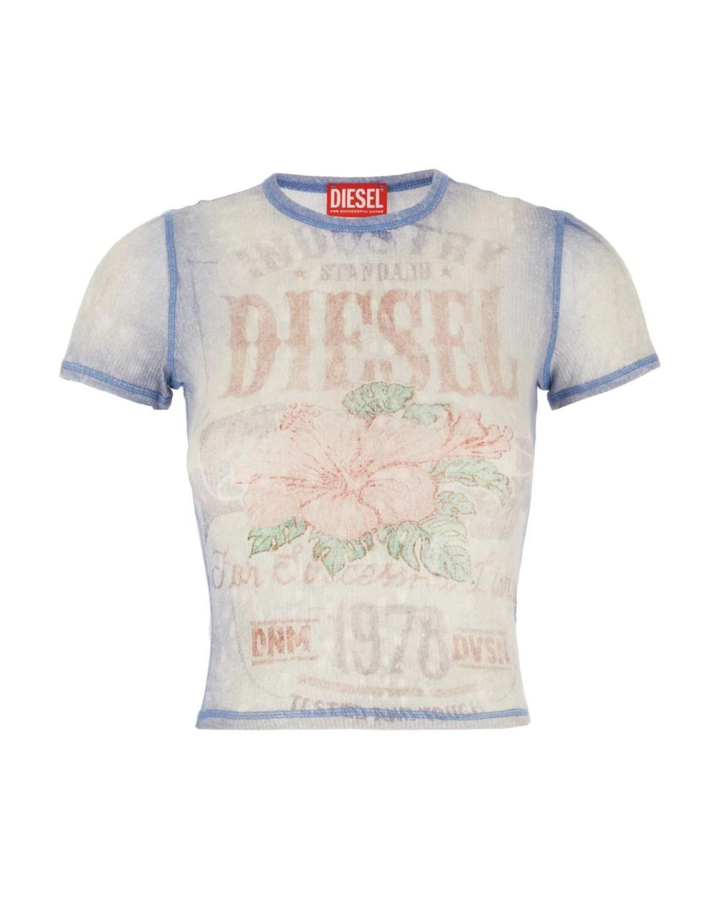 DIESEL Gray T-Shirts