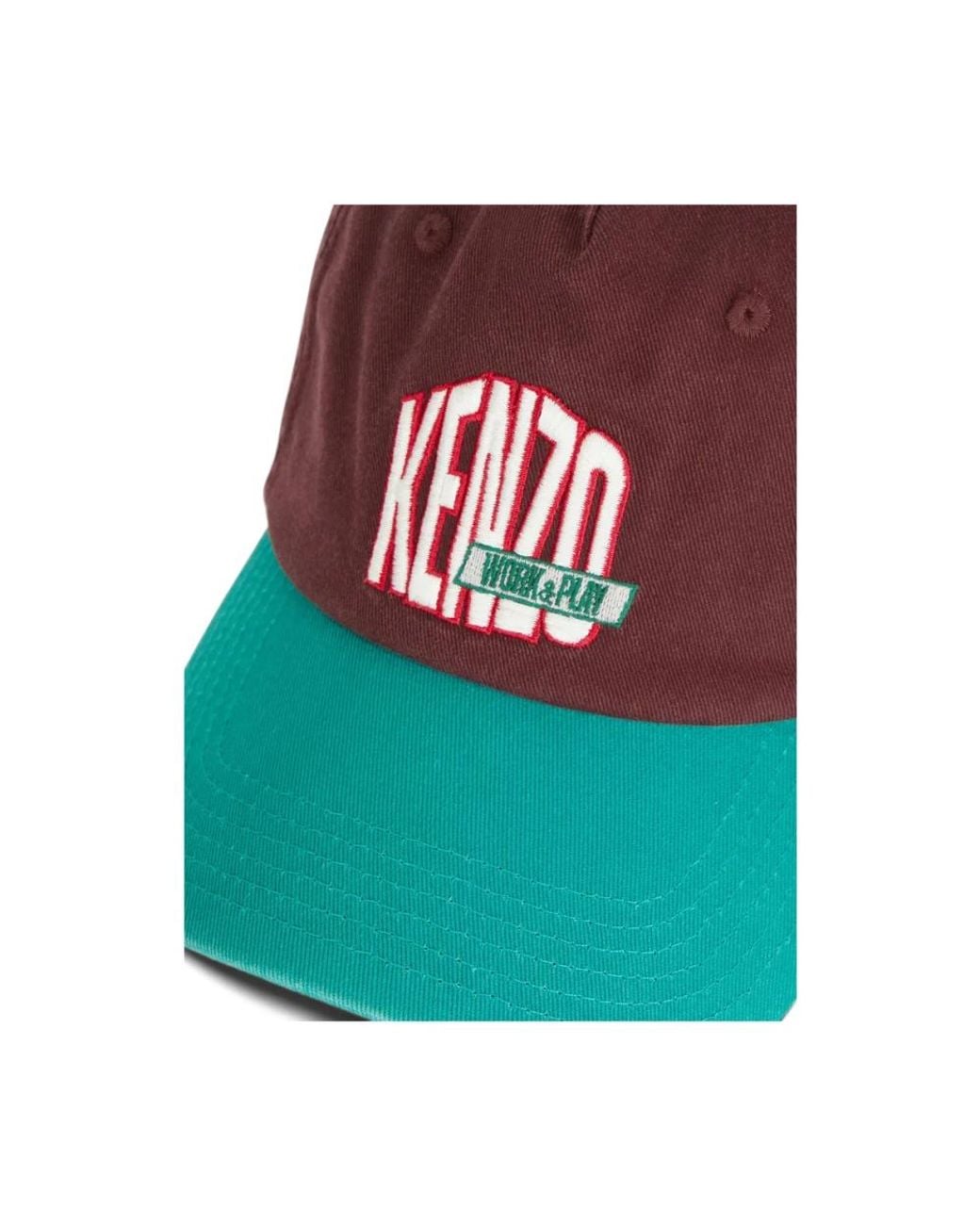 KENZO Work And Play Trucker Cap in Red für Herren