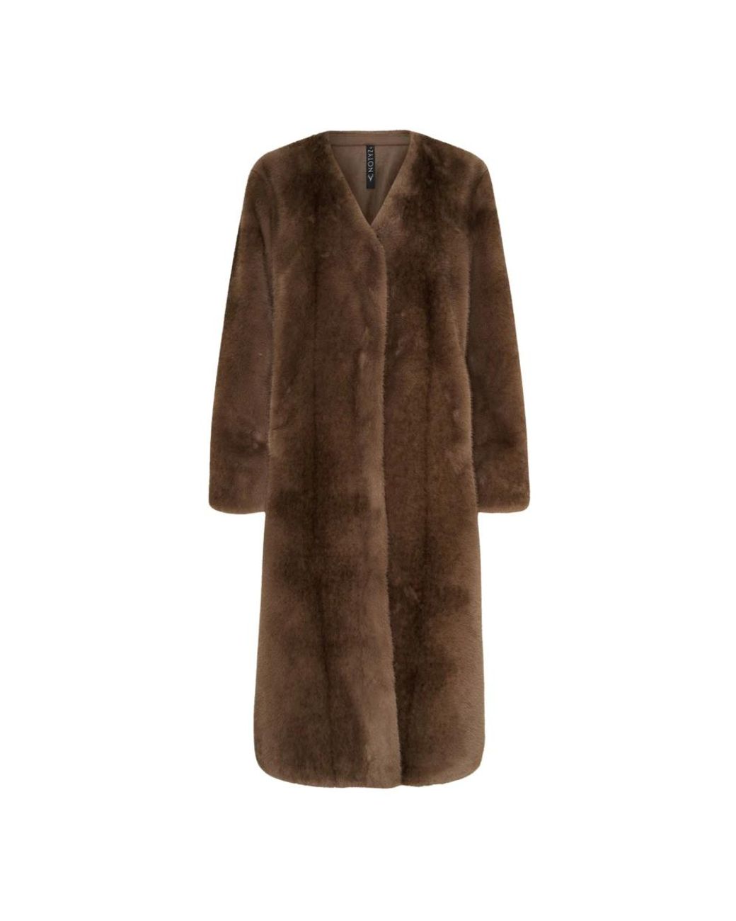 Notyz Brown Faux Fur & Shearling Jackets