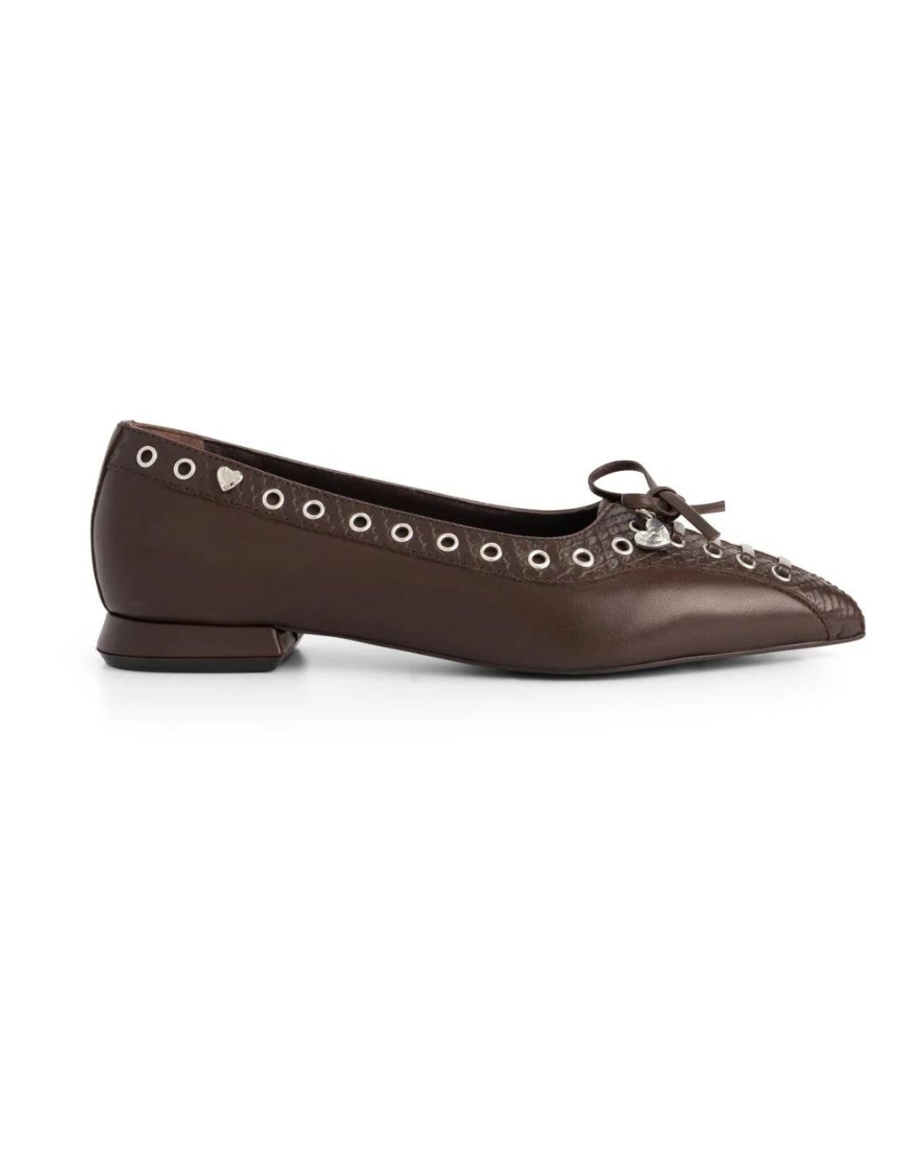 FABIENNE CHAPOT Sailor Slingback Flat in het Gray
