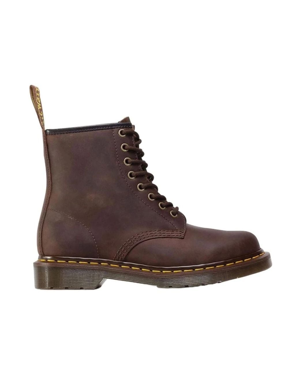 Dr. Martens Brown Lace-Up Boots