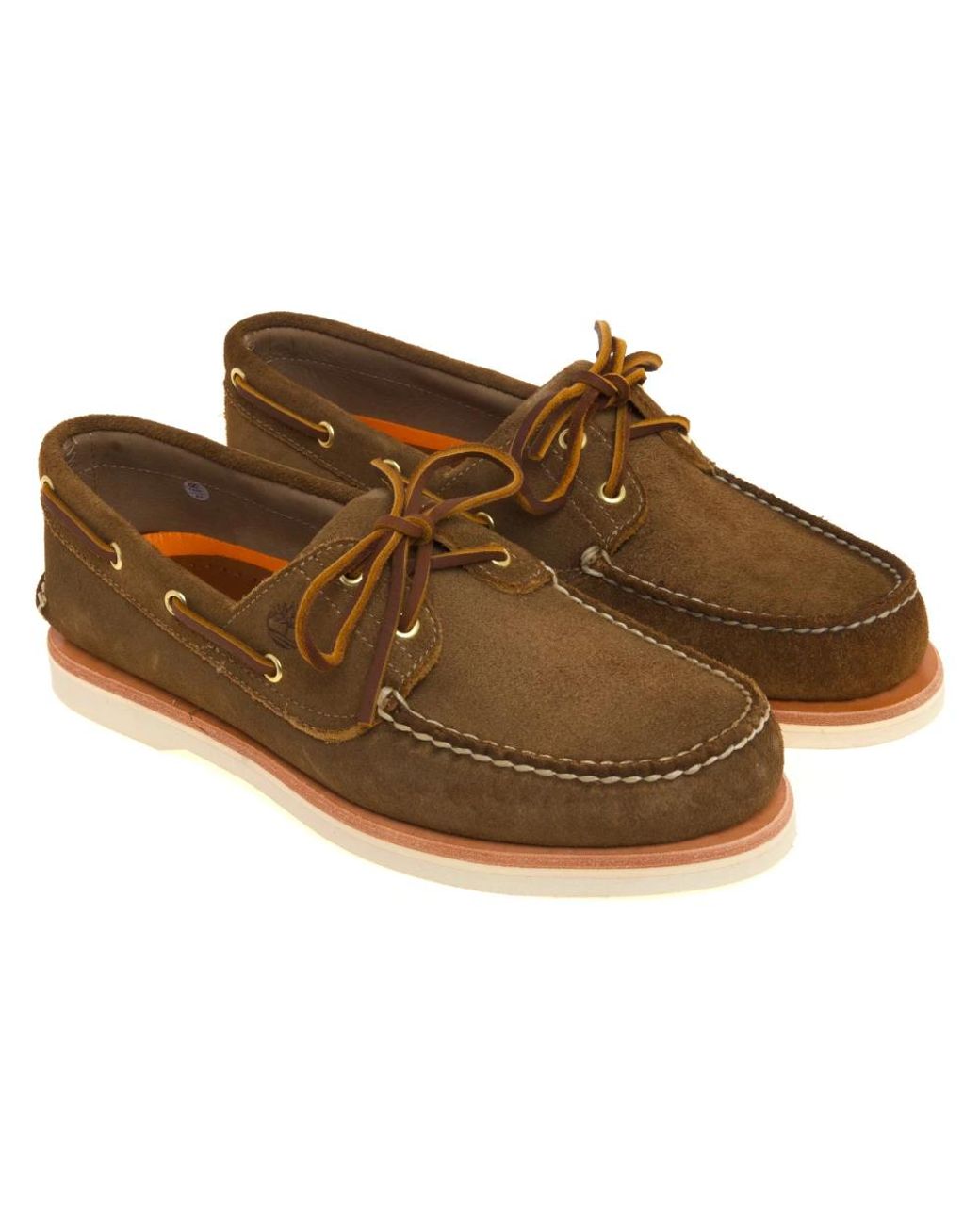 Timberland Brown Boat Shoes for men