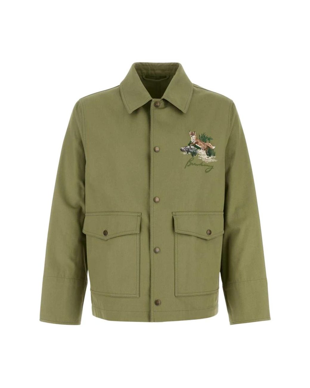 Burberry Green Light Jackets for men
