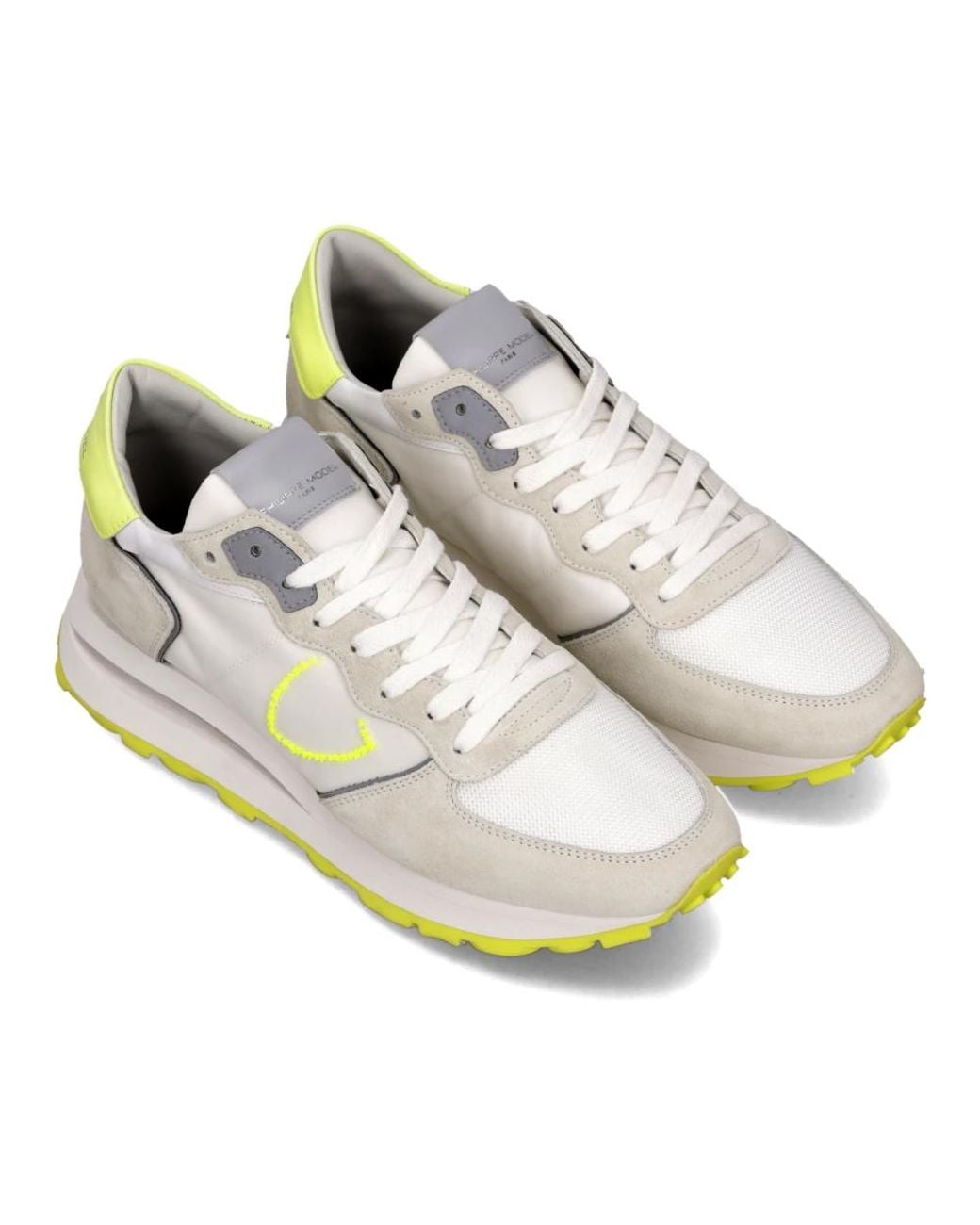 Philippe Model White Sneakers for men