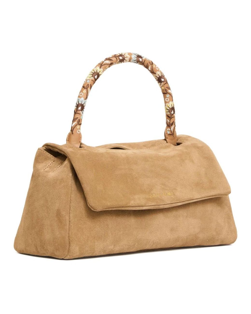 Orciani Metallic Handbags