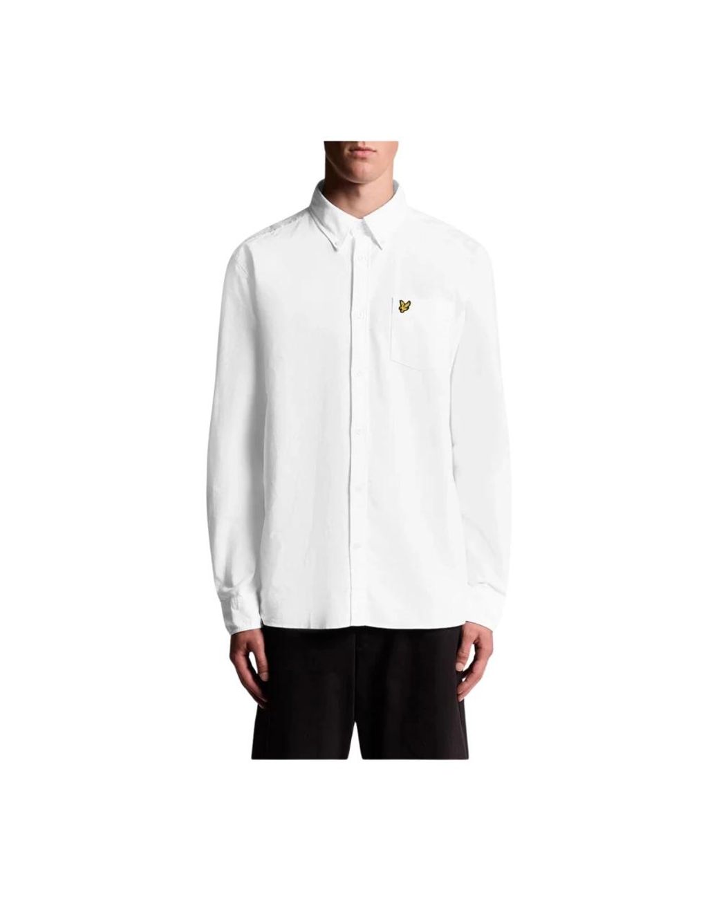 Lyle & Scott White Casual Shirts for men