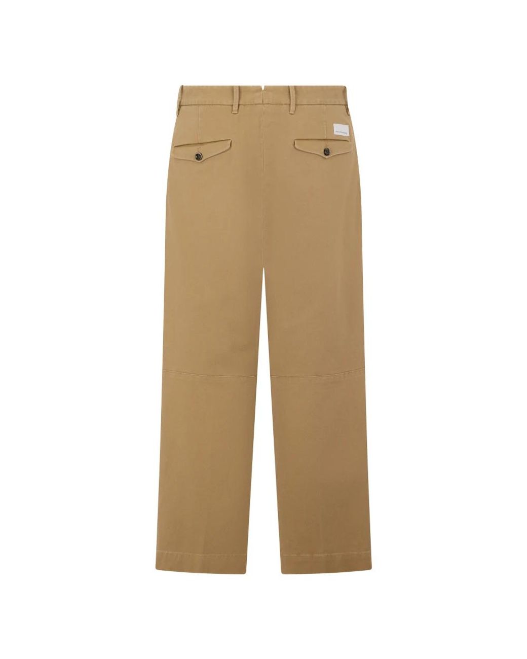 Nine:inthe:morning Natural Straight Trousers for men