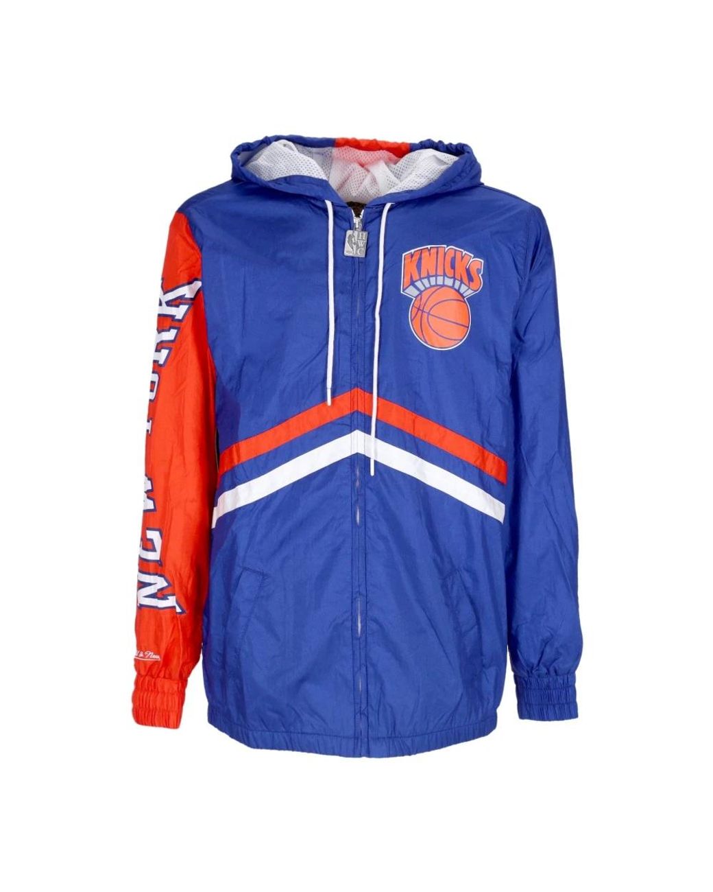 Mitchell & Ness Jassen ,Blauw ,Polyester Nba Onweerstaanbare Windbreaker Hardwood Classics in het Blue voor heren