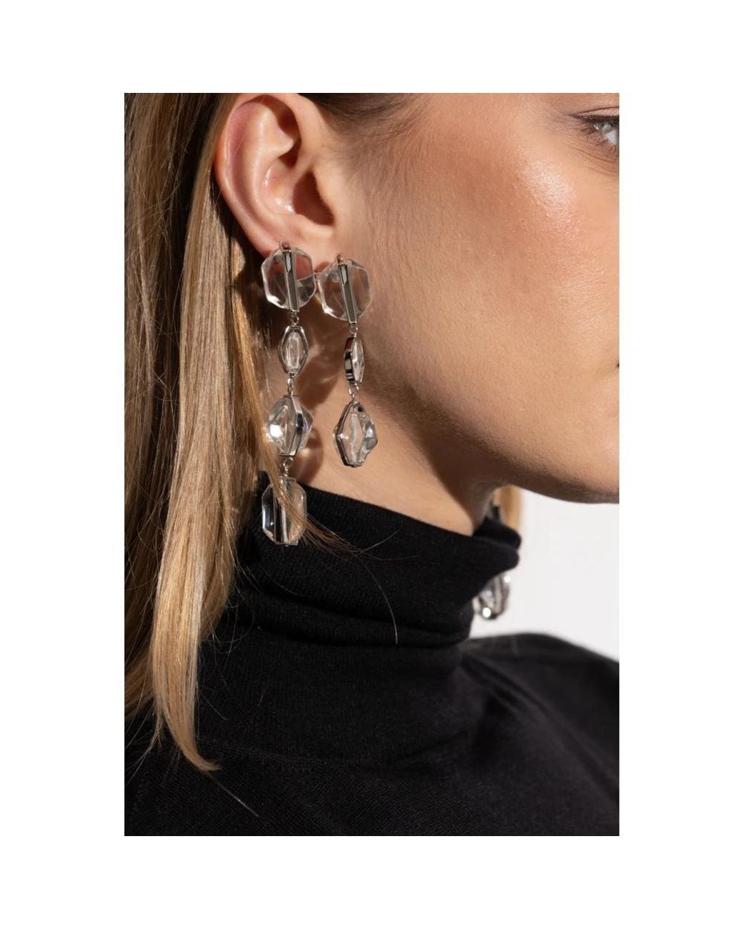 Earrings Jil Sander de color White