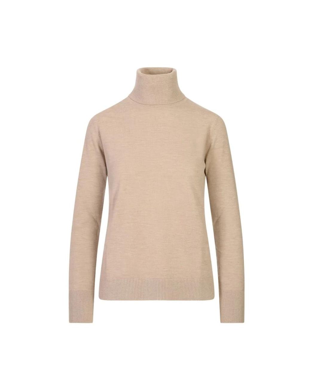 Max Mara Natural Turtlenecks