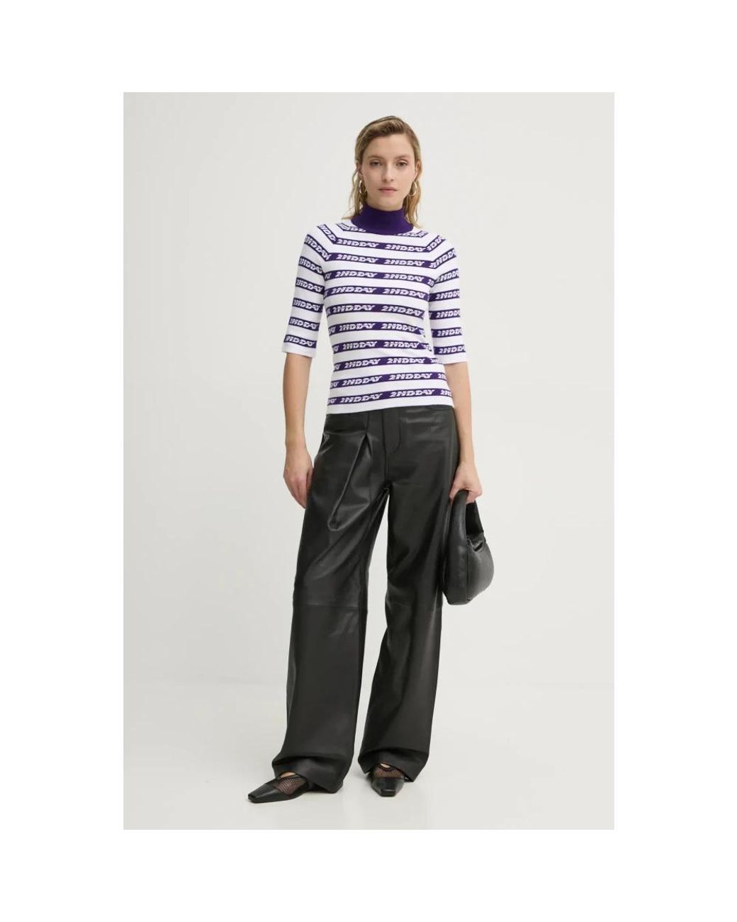 Turtlenecks 2nd Day en coloris Purple