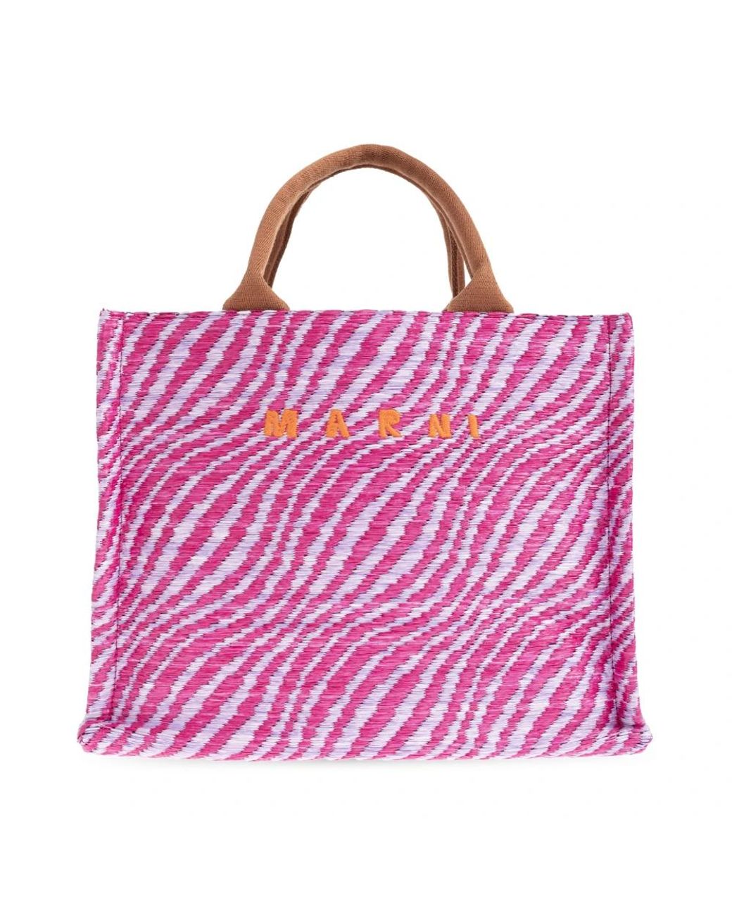 Marni Purple Tote Bags