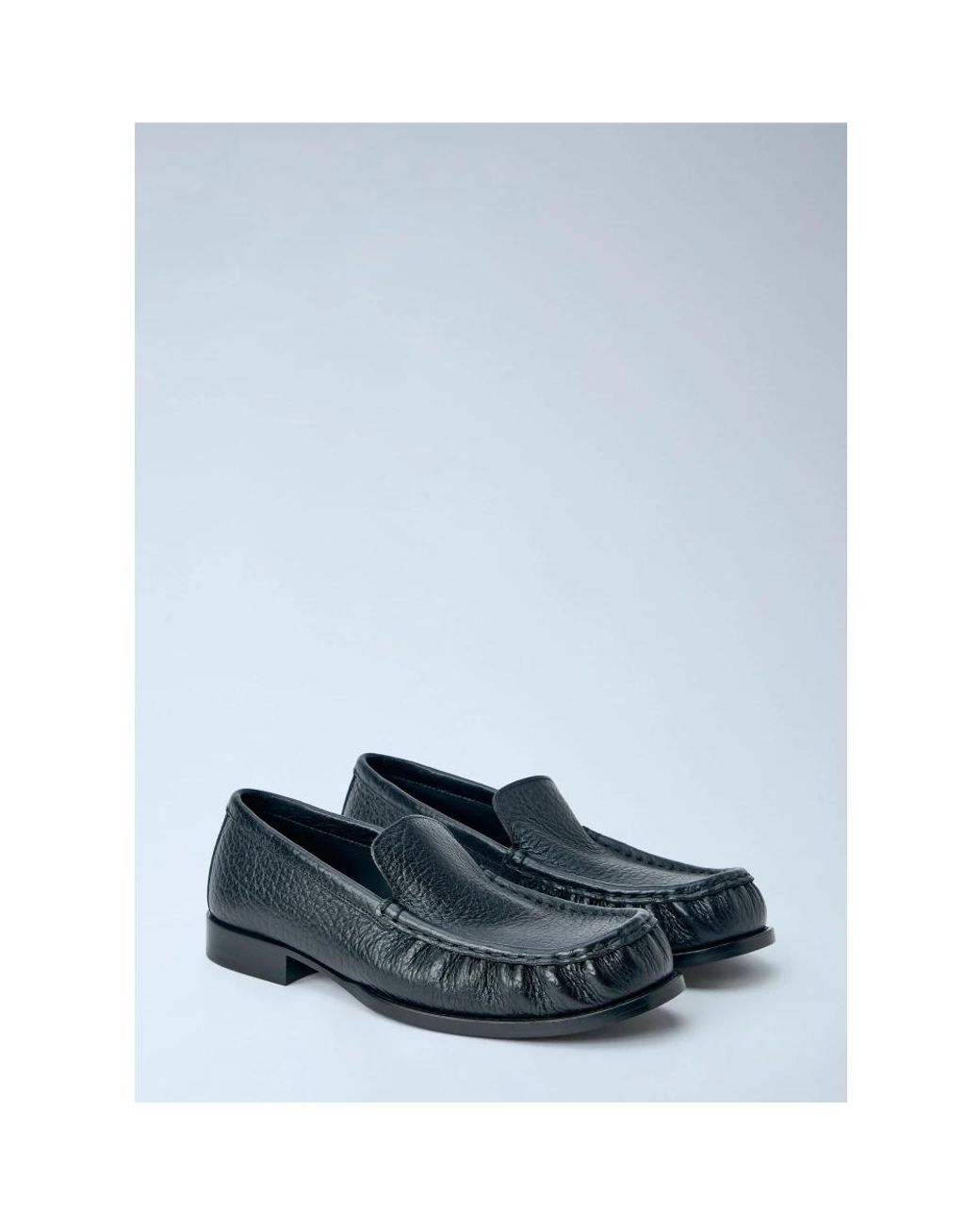 Dries Van Noten Blue Loafers
