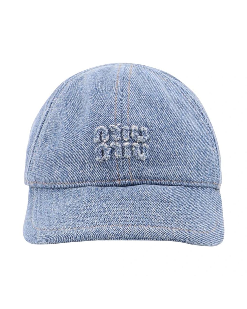 Miu Miu Blue Hats & Caps
