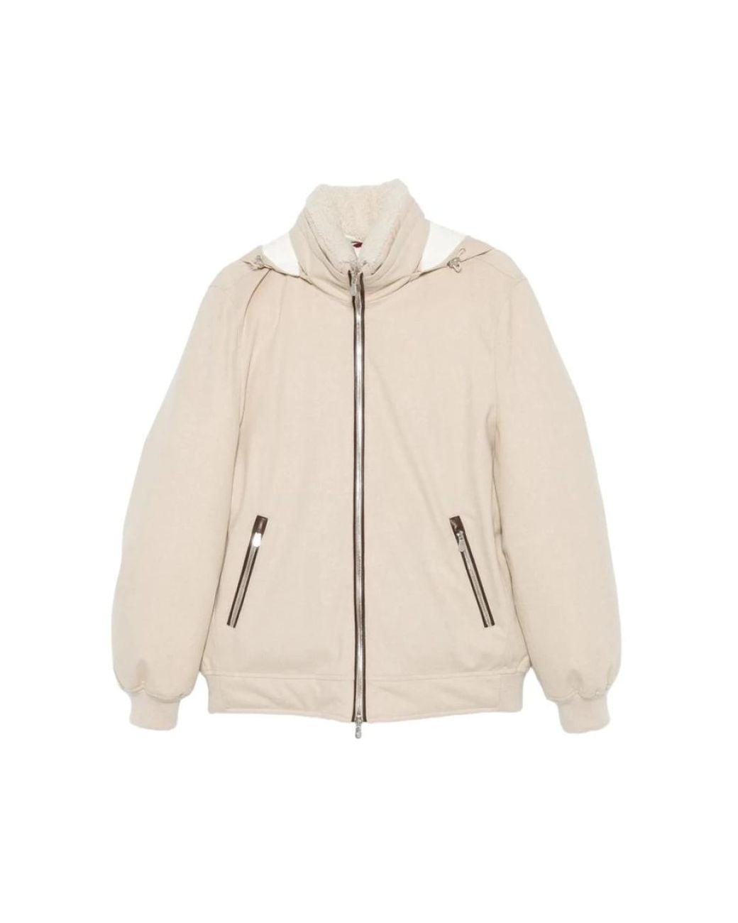 Brunello Cucinelli Natural Faux Fur & Shearling Jackets for men